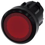 Siemens 3SU10010AB200AA0 SIRIUS ACT pushbutton red plastic 22mm round