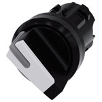 Siemens 3SU10022BF600AA0 SIRIUS ACT toggle Switch black/white 90° PVC