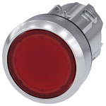 Siemens 3SU10510AB200AA0 SIRIUS ACT illuminated pushbutton red momentary