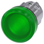 Siemens 3SU10516AA400AA0 SIRIUS ACT indicator light green 22mm round metal