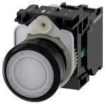 Siemens 3SU11020AB601BA0 SIRIUS ACT illuminated pushbutton white 22mm