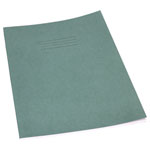 Rapid A4 Exercise Book Ruled 8mm & Margin 80 Page Dark Green Box of 50