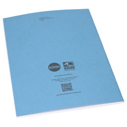 Rapid A4 Exercise Book Squared 7mm 80 Page Light Blue Box of 50 | Rapid ...