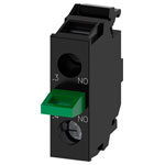 Siemens 3SU14002AA101BA0 SIRIUS Contact module 1 maker 500V 1S screw conn