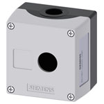 Siemens 3SU18510AA000AB1 SIRIUS ACT metal enclosure 89.4x85x64mm grey