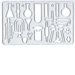 Major Brushes Chemistry Stencil