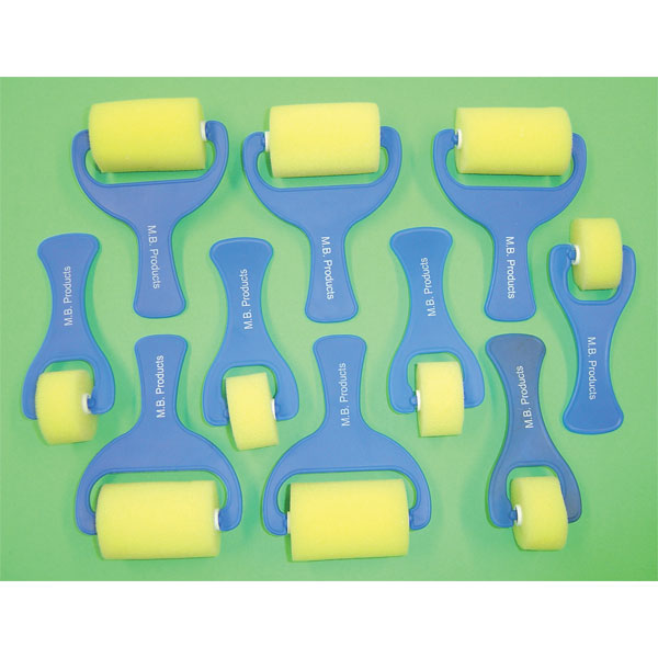 Major Brushes Smooth Foam Rollers Pack 10