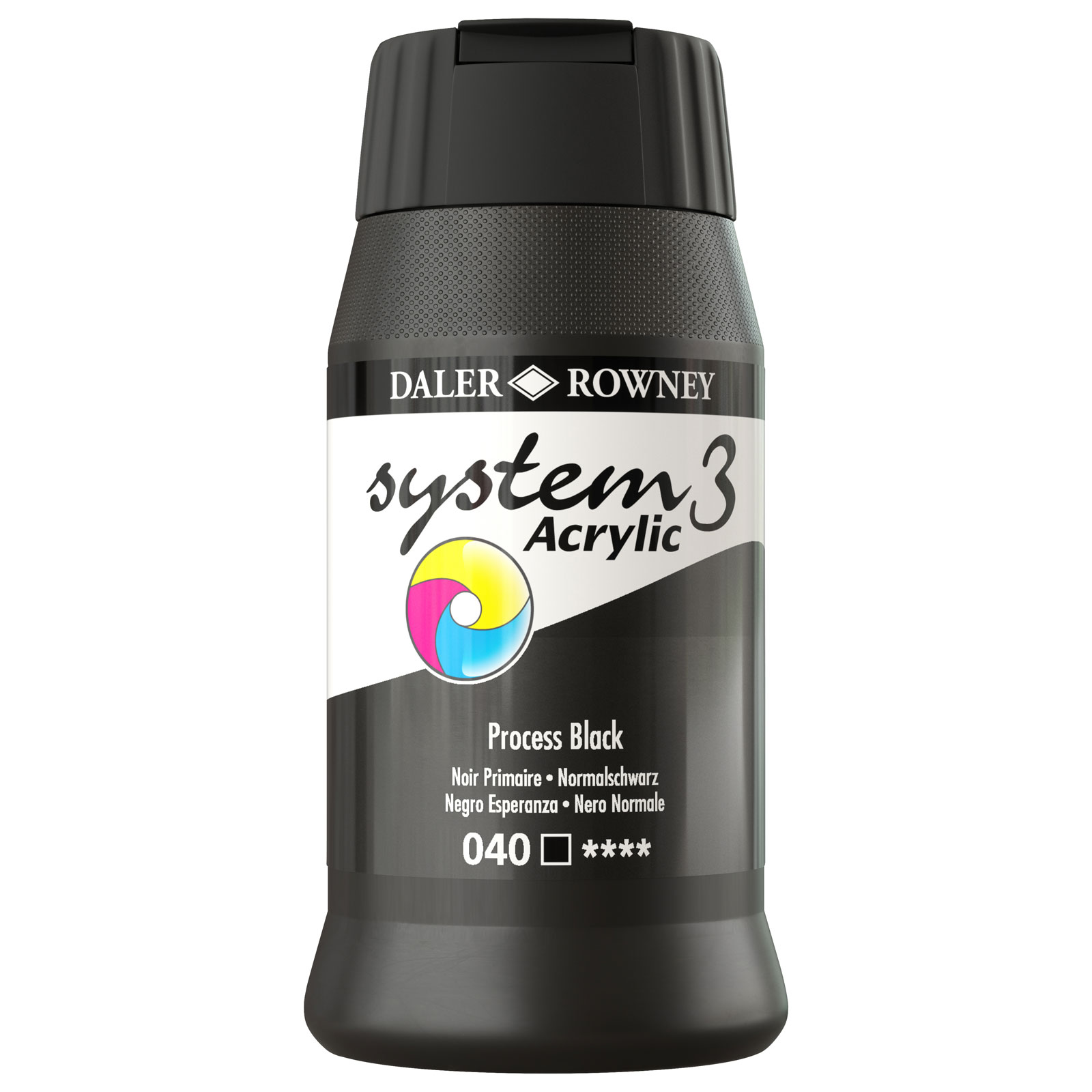 Daler-Rowney® Original System 3 Mars Black Acrylic, 75mL