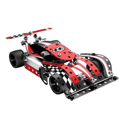 Meccano Turbo Racing Car Evolution Red