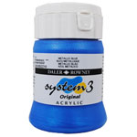 Daler Rowney System 3 Original Acrylic Paint 250ml Metallic Blue