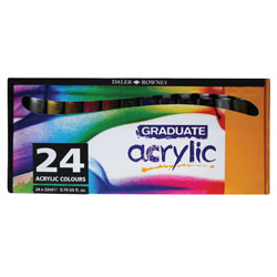 Daler Rowney Graduate Acrylic Paint Set 24 X 22ml