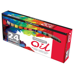 Daler Rowney Graduate Oil Colours Set 24 X 22ml