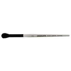 Daler Rowney Graduate Black Goat Round Mop Short Handled Brush Size 1/2 