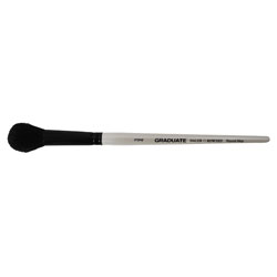 Daler Rowney Graduate Black Goat Round Mop Short Handled Brush Size 3/4