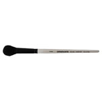 Daler Rowney Graduate Black Goat Round Mop Short Handled Brush Size 3/4"