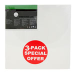 Daler Rowney Simply Canvas Pack of 3 - 40 x 40cm / 16 x 16"