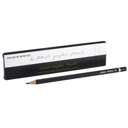 Daler Rowney 9B Graphic Pencil Pack of 6