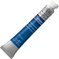 Winsor & Newton Cotman Watercolour 8ml Tube - Prussian Blue 538