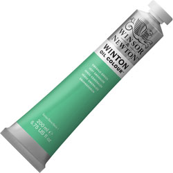 Winsor & Newton Winton Oil Colour 200ml Tube - Emerald Green 241