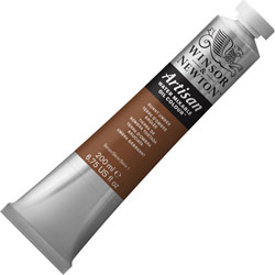 Winsor & Newton Artisan Water Mixable Oil Colour 200ml Tube - Burnt Umber 076