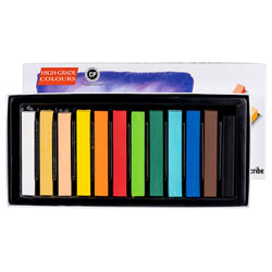 Inscribe IMPSF12 Soft Pastel Set 12 Colours Full Size