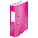 Leitz Lever Arch File 180° WOW A4 80mm pink