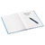 Leitz Notebook WOW A4 Ruled with Hardcover 90g/80 Sheets blue
