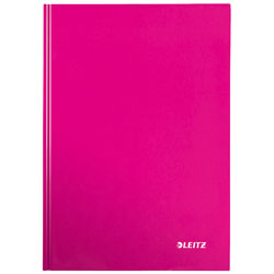Leitz Green Notebook Hard Cover WOW A4 Squared 80 Sheets