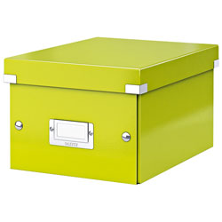 Leitz Green Click & Store Storage Box WOW A5 Small