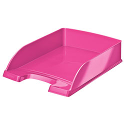 Leitz Letter Tray WOW Plus A4 Pink