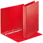 Esselte 49731 Essentials Presentation Binder 4 D Ring 25mm Capacity Red