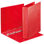 Esselte 49761 Essentials Presentation Binder 4 D Ring 40mm Capacity Red