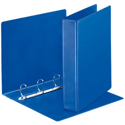 Esselte 49762 Essentials Presentation Binder 4 D Ring 40mm Capacity Blue