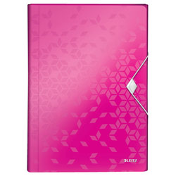 Leitz Project File WOW A4 PP pink