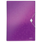 Leitz Project File WOW A4 PP Purple