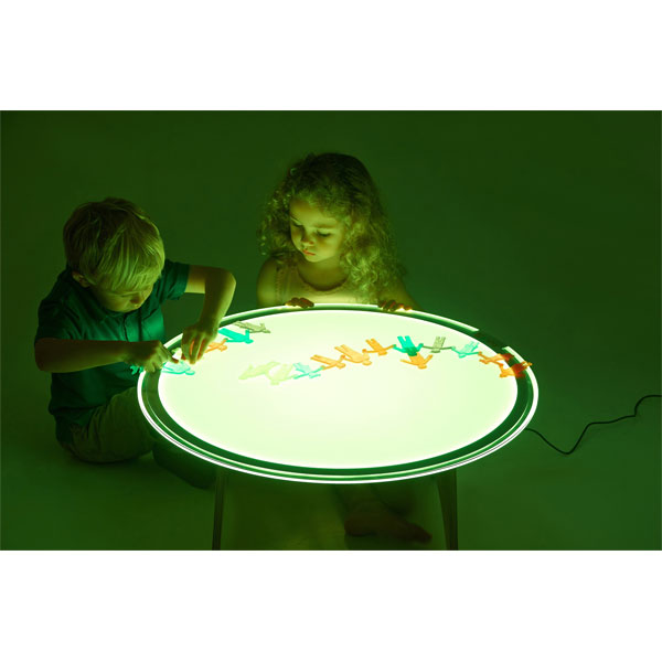Image of TickiT Round Colour Change LED Light Panel 700mm