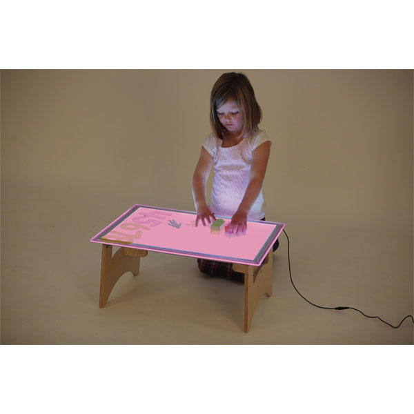 Image of TickiT Colour Changing Light Panel &amp; Table Set A2