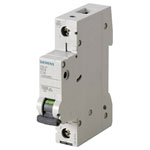 Siemens 5SL41047 Circuit Breaker 1-pin 4A 230/400V short-circuit protection
