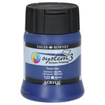 Daler-Rowney System3 250ml Screen Printing Acrylic Paint Process Cyan