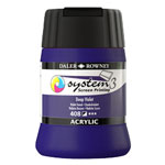 Daler-Rowney System3 250ml Screen Printing Acrylic Paint Deep Violet