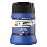 Daler-Rowney System3 250ml Screen Printing Acrylic Paint Ultramarine