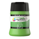 Daler-Rowney System3 250ml Screen Printing Acrylic Paint Leaf Green