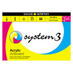 Daler-Rowney System3 Artboard Pad A4 10 Sheets
