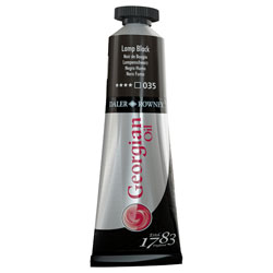 Daler-Rowney 111014035 Georgian Oil Colour Paint 38ml Lamp Black