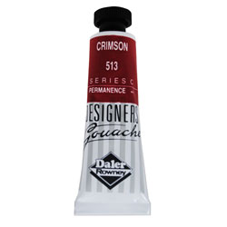 Daler-Rowney 136005513 Designers' Gouache Paint 15ml Crimson