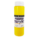 Daler-Rowney 123500603 Graduate Acrylic Paint 500ml Primary Yellow