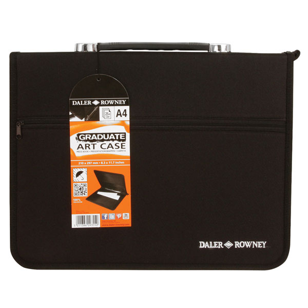 Daler-Rowney Graduate Art Case, Cartella Per Disegno Con 4 Anelli, Formato A4