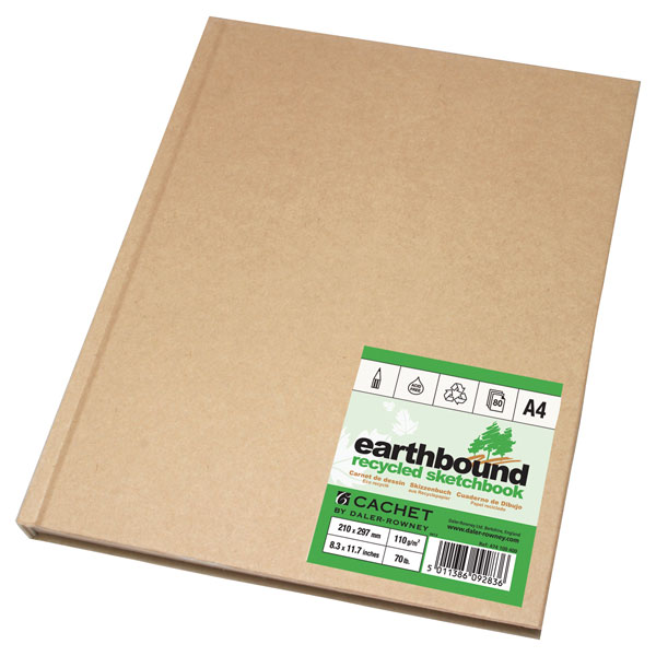 Daler-Rowney Cachet Earthbound Hb Sketchbook A4 110G 80Sh