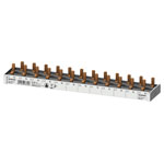 Siemens 5ST36740 Busbar 2 rows 63A 230V 10mm² 1pc Conductor L<N