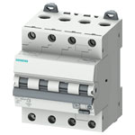 Siemens 5SU13466FP16 RCBO 16A 4P type A 6kA 30mA B-Char 400V